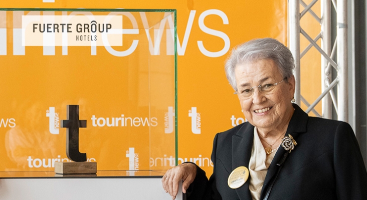 Isabel García Bardón, presidenta honorífica de la cadena Fuerte Group Hotels Foto Sabrina Ceballos