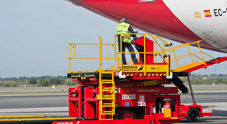 Handling de Iberia. Foto Comisiones Obreras