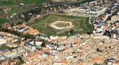 Vista aérea de Jaca (Huesca) Foto Turismo de Aragón