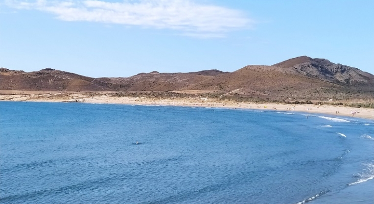 Playa de los Genoveses, en el Parque Natural Cabo de Gata-Níjar (Almería) | Foto: PNCG