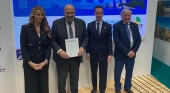 Susanna Sciacovelli, Jaime Martínez, Llorenç Galmés y José Marcial Rodríguez, en la WTM de Londres (Reino Unido). | Foto: Consell de Mallorca