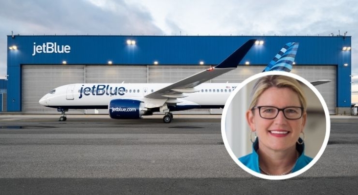 JetBlue cambia de CEO: Joanna Geraghty se convierte en la primera mujer en dirigir una gran aerolínea de EE.UU.