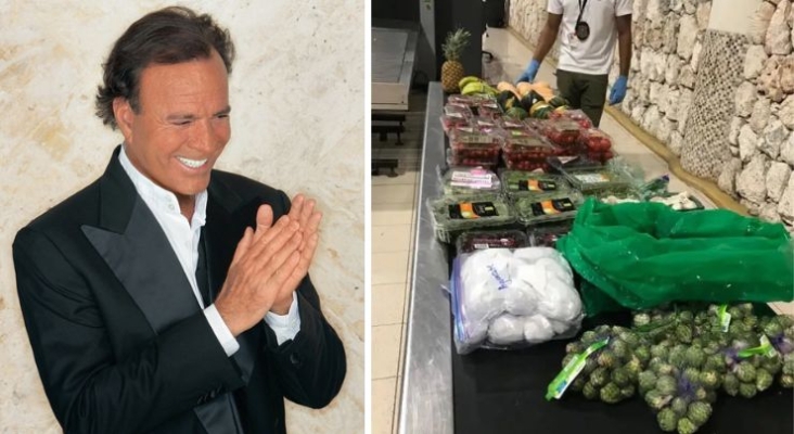 Requisan la compra a Julio Iglesias en el Aeropuerto de Punta Cana (R. Dominicana) | Foto: Alejandro Vilar