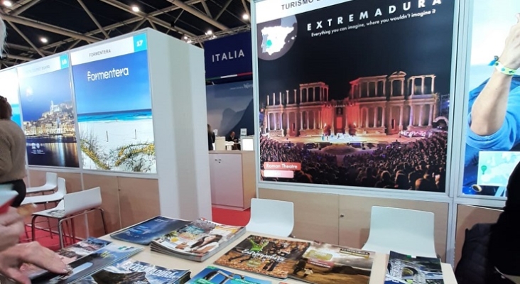 Estand de Extremadura en Vakantiebeurs