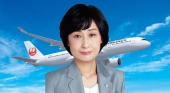 Una extripulante de cabina de Japan Airlines se convierte en la primera mujer que preside la aerolínea