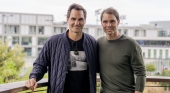 Gran empujón promocional a Mallorca: Roger Federer visita la academia de tenis de Rafa Nadal | Foto: @rafaelnadal vía Instagram