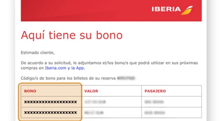 Denuncian el robo de bonos de Iberia a través de un fraude con suplantación de identidad | Foto: Iberia