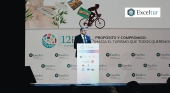 El presidente de la Organización Mundial del Turismo (UNWTO), Zurab Pololikashvili, en el 12º Foro de Liderazgo Turístico de Exceltur, celebrado en IFEMA (Madrid) en la víspera de FITUR 2024 | Foto: Mey Montero
