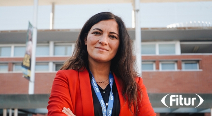 Elena Cabrera. country manager de Ryanair en España en FITUR 2024 | Foto: Medya Audiovisual