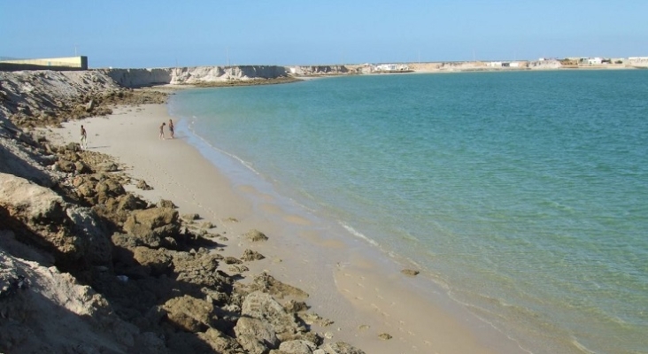 Playa de Dajla, en el Sáhara Occidental Foto dimitri CC BY 2.0 DEED