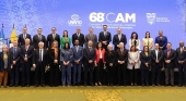 Foto de familia durante la anterior cumbre en Ecuador