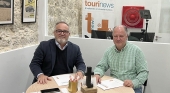 Ignacio Moll, CEO de Tourinews y Dietmar Gunz, propietario de Rocket DMC y presidente de Falk Travel