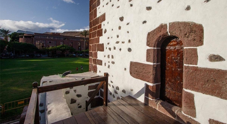 Detalle de la entrada a la Torre del Conde | Foto: Turismo de La Gomera