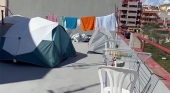 Hasta 30.000 euros de multa al 'camping' ilegal en una azotea de Santa Cruz de Tenerife