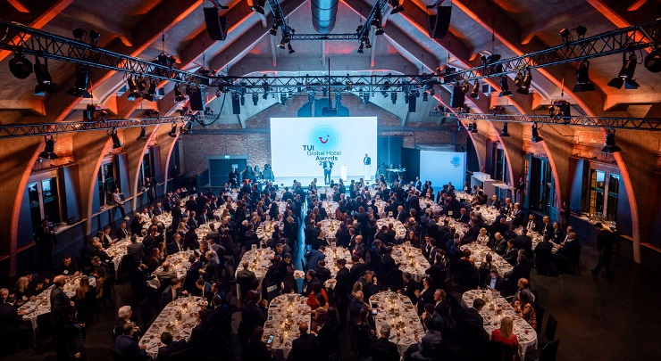 TUI celebró una gala para entregar sus Global Hotel Awards. Foto TUI