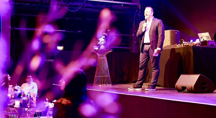 Felix Eichhorn, presidente de AIDA Cruises en el evento Get Together