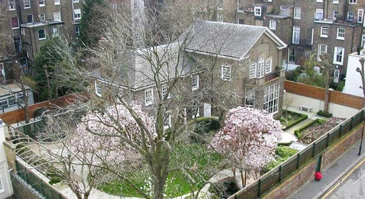 Garden Lodge, la mansión de Freddie Mercury en el centro de Londres (Reino Unido)