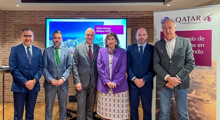 Presentación de la ampliación de la operativa de Qatar Airways en Málaga | Foto: QA