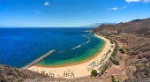 Panorámica de la playa de Las Teresitas | Foto: Hola Islas Canarias