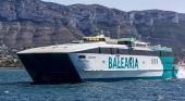 'Fast ferry' Cecilia Payne, que unirá los puertos de Dénia (Alicante) y Sant Antoni de Portmany (Ibiza) | Foto: Baleària