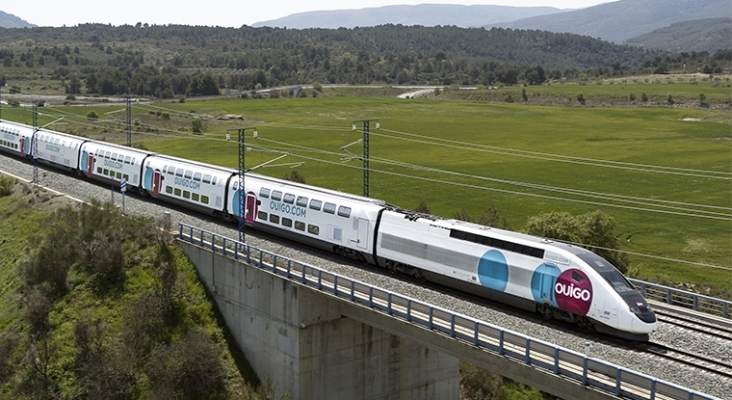 Tren de alta velocidad del operador francés | Foto: Ouigo