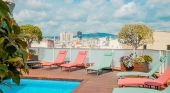 Piscina en la azotea del Hotel Ciutat de Barcelona | Foto: HCB