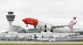 Avión de Norwegian despegando | Foto: Munich Airport