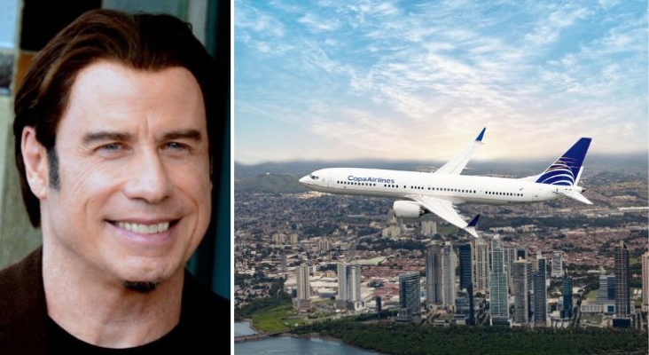 El actor y piloto John Travolta visita el centro de formación de Copa Airlines | Foto: Georges Biard (CC BY-SA 3.0)