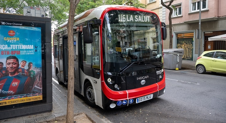 Autobús de la línea 116| Foto: M.A. Cuartero (TMB)