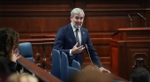 Fernando Clavijo, presidente del Gobierno de Canarias, durante un sesión parlamentario | Foto: GobCan