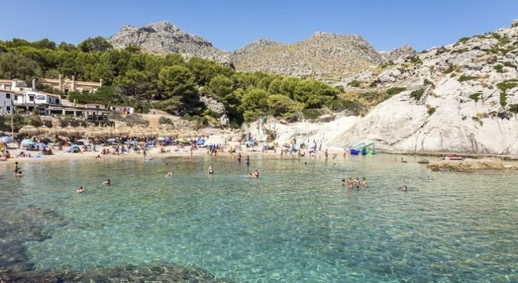 Cala San Vicenç, en Pollença (Mallorca) Foto Ayuntamiento de Pollença