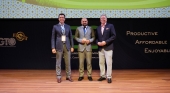 En la foto, Pablo Llinares, Carlos Álamo y Peter Walton