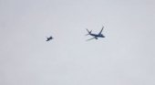 Jets militares interceptan avión de pasajeros