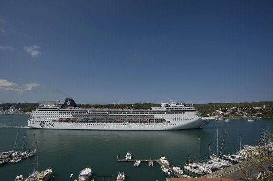 Crucero en Mahón