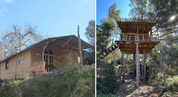 Ordenan desmantelar un complejo ecoturístico ilegal en Ibiza e investigan un posible delito ambiental | Foto: El Paisito vía Instagram